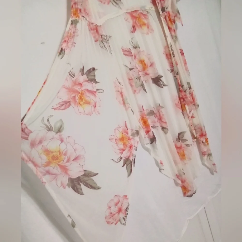 CURE KIMONO LONG FLORAL PRINT | SIZE M - Picture 7 of 8